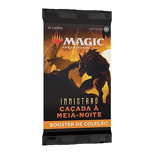 Magic: Caçada à Meia-noite - Booster da Coleção de Innistrad: Caçada à Meia-noite| 1 Boosters (12 cards de Magic)