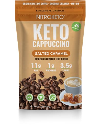 Keto Cappuccino - Salted Caramel -...