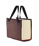sports equipment bags dublin verpackbare Tragegriffe LexSkin, (Nylon) kaffee-braun mit integrierter Buchstütze