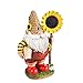 Taloit GNOME statuetka Bumble Bee z kwiatami słonecznikami, żywica, ogrodowa, krasnal do domu, regału pszczółki, statuetki, bumble bee, ornament z słonecznikami, żywica, ogrodu, krasnolud, dekoracja zewnętrzna