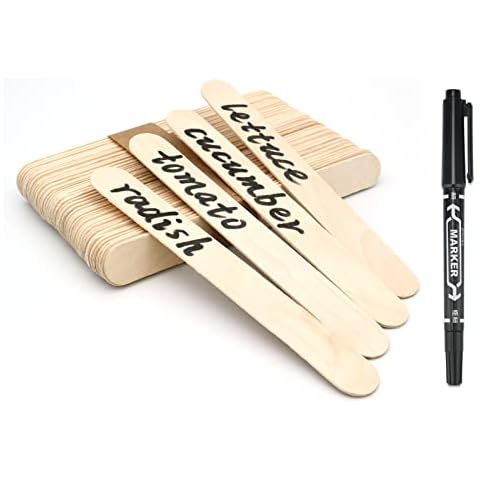 Étiquettes en bois KINGLAKE 100 pièces Cover