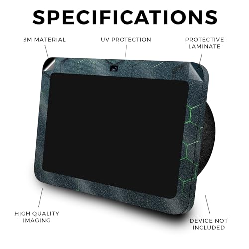 Image of Glossy Glitter Skin Compatible with Amazon Echo Show 8 (3rd Gen, 2023) - Acid Hex - Premium 3M Vinyl Protective Wrap Decal Cover - Easy to Apply, Crafted in The USA by MightySkins