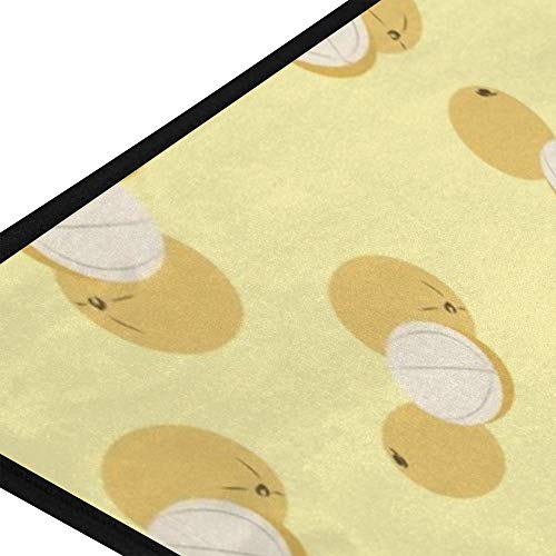 Tapis de cuisine antidérapant étanche lavable fini l'eau sur le sol