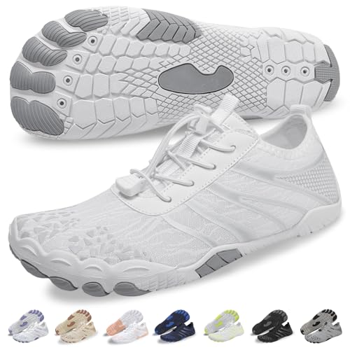 Image of Voyabarefoot Shoes for Women Men 2026 Upgrade Wide Toe Box Barefoot Hiking Sandals,Non-Slip Adjustable Water Shoes for Beach Walking Travel, Comfortable Slip On Walking Shoes