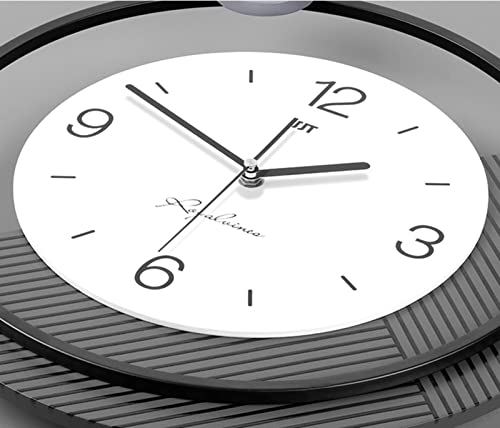Horloges décoratives murales de luxe en fer forgé et quartz de salon