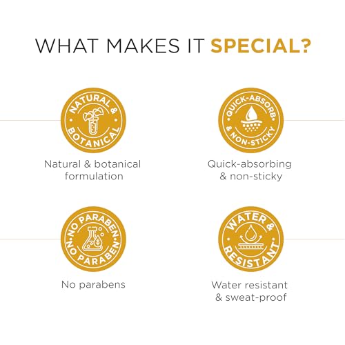 Image of Oshea Herbals SPF 40 UVshield Non Greasy & Water Resistant Spray Sunscreen for All Skin Types | Protection from UVA & UVB, Removes Tanning | Enriched with Licorice & Chamomile Extract 120g