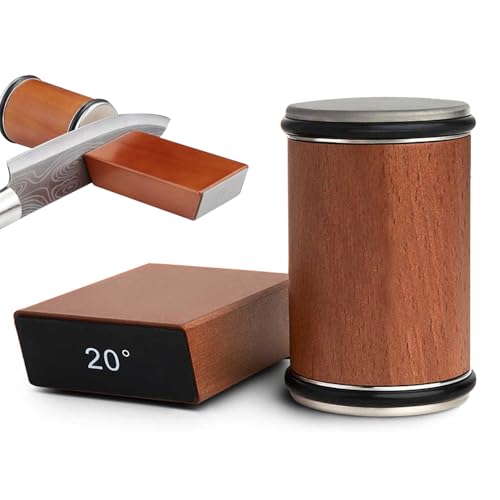 La mejor selección de Afiladores manuales para comprar hoy. 48 Afilador Cuchillos con Lijadora con Rodillos, Afilador de Cuchillos Rodante Profesional. Afilador de Cuchillos Rodante, con Angulos de Afilado de 15° y 20° Grados (Marrón)