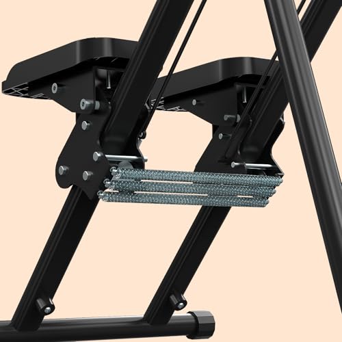 Image of Stair Stepper for Home,Stair Climber Foldable,Large Pedal Vertical Climber Machine for Full-Body Workout,Steppers for Exercise at Home with 110KG Loading Capacity