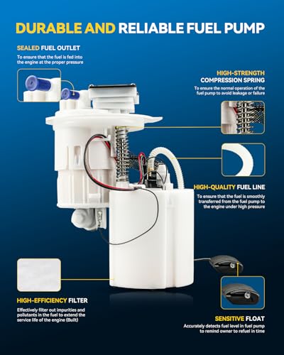 Image of PHILTOP Electric Fuel Pump Assembly FG1974 Fit for Hyundai Sonata /2.0T /1.6T