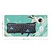 Goat Frolic Desk Mat Non-Slip Laptop Writing Pad Large Keyboard Mousepad with Rubber Base 23.6