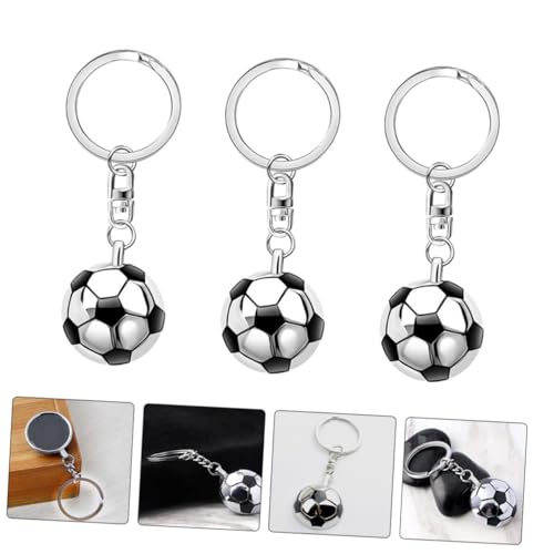 Key fob porte-clés avec dragonne robuste en métal silver - 3