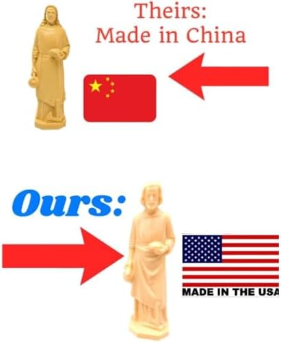 Westmon Works St Joseph House Selling Statue Set and Double Sided Prayer Card Faith-Based Made in The USA Figurine with Prayer for Selling Homes, Pack of 2 — view 7