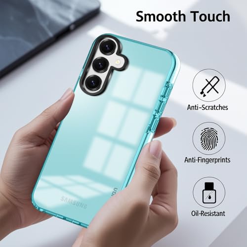 Image of KARWAN Back Cover|Samsung Galaxy S25 Back Cover |Polycarbonate Material| Full Camera Protection |Perfectly Fit| Case for Samsung Galaxy S25 - Blue