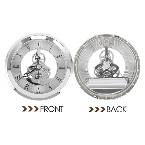 Insert de mécanisme d'horloge quartz 103 mm en métal robuste