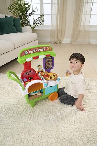 Leapfrog Build-a-Slice Pizza Cart, English