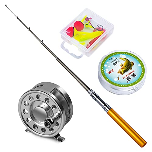 best pocket fishing reel Self Reliance Outfitters go fishing companion Pocket Size Fishing Rod, Mini