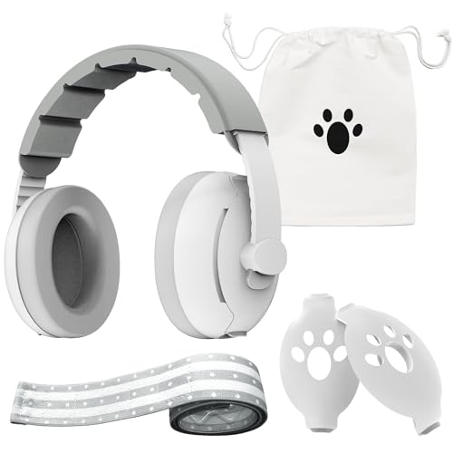 2-in-1 Baby Ear Muffs for Hearing Protection, Noise Cancelling Earmuffs for Babies & Toddlers up to...