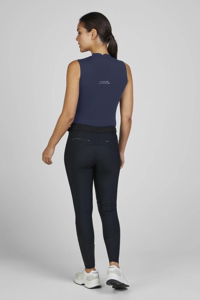 Pikeur Damen Top Seamless Turniershirt Graphite Blue Athleisure FS25