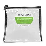 Travel Smart by Conair Clear Sundry Bag, Black Trim