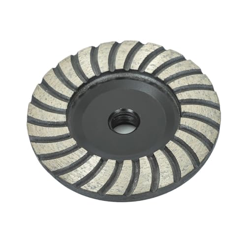Meuleuse d'angle 100 mm : meule diamantée Edge M14 noire pour pierre et ciment