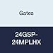 Gates 24GSP-24MPLHX GlobalSpiral Series Couplings, API Line Pipe Connection, 1-1/2" ID