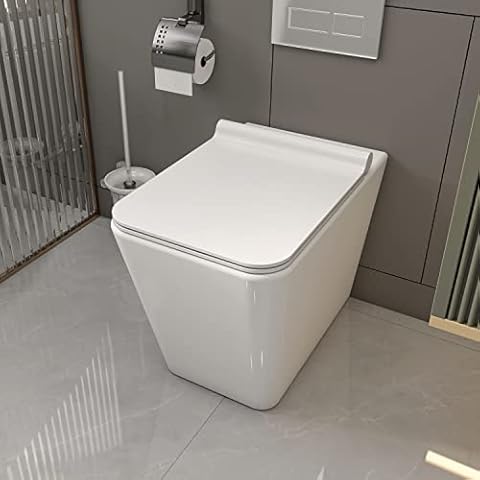 MEJE Flushless standing toilet complete set Elements Wellness with toilet lid one-piece toilet design toilet system with double flush Cover
