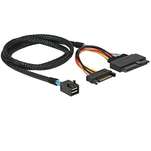 Câble SFF-8643 vers SFF-8639 pour connecter un SSD NVMe U.2 avec alimentation SATA