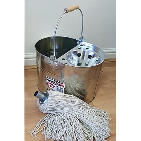 Juego de 6 clips de acero y cabezas de fregona DevWoo Cover