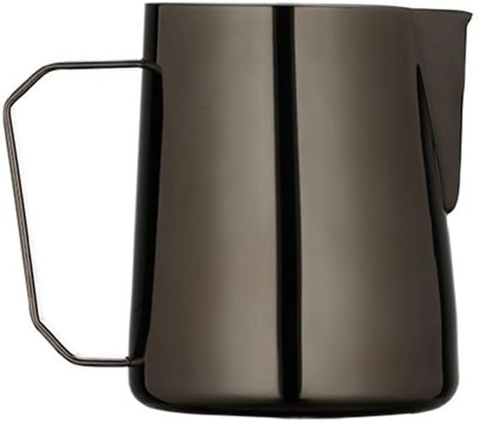 Milk Frothing Pitcher Stainless Steel Creamer Coffee Mug Milk Jug for Coffee Latte Art(Colour 6,450ml)