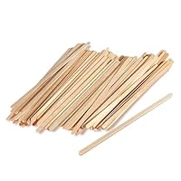 100 Stück Kaffee-Rührstäbchen aus Holz, 14 cm, Einweg-Kaffeestäbchen, Kaffee-Rührstäbchen, Kaffee- und Tee-Rührstäbe.
