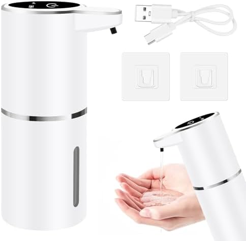 Distributeur De Savon Automatique Avec Capteur, Distributeur De Savon Automatique Avec Capteur Distributeur De Savon Infrarouge Sans Contact Etanche Pour Salle De Bain Cuisine Argent 96339168