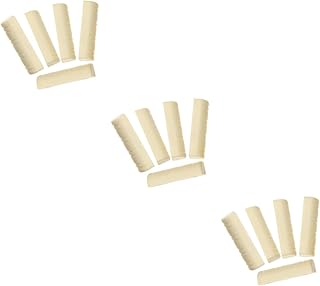 SUPVOX 15 Pcs Mandolin Pillow Guitar Workstation Guitar Accessories Guitar Nut Neck Cradle Guitar Parts Nuts Slotted Mandolin Nut Mandolin Nut Repair Accessories Plastic Instrument Bass