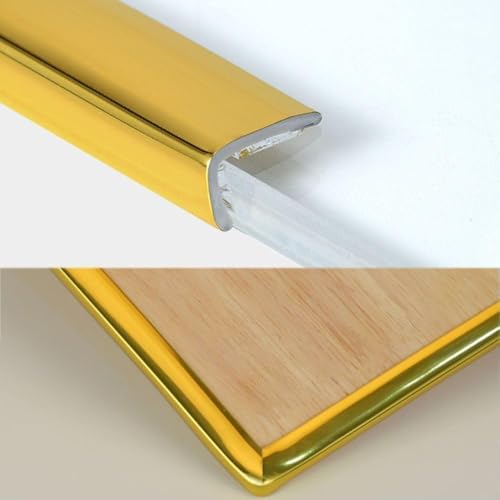 3 Meters Outside Vinyl Corner Trim Peel and Stick PVC Edging Molding External 90° Corner Strip for Tile and Wall Edges,Furniture Decoration,Black