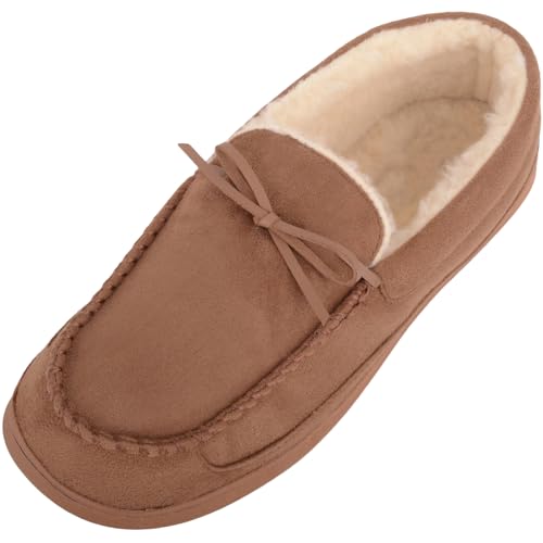 Mocassins d'hiver pour homme Absolute Footwear avec doublure fourrure
