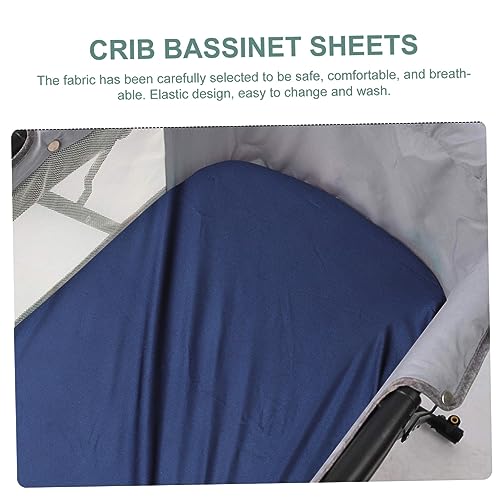 Drap-housse de berceau ajustable anti-plis pour lit de bébé - 8