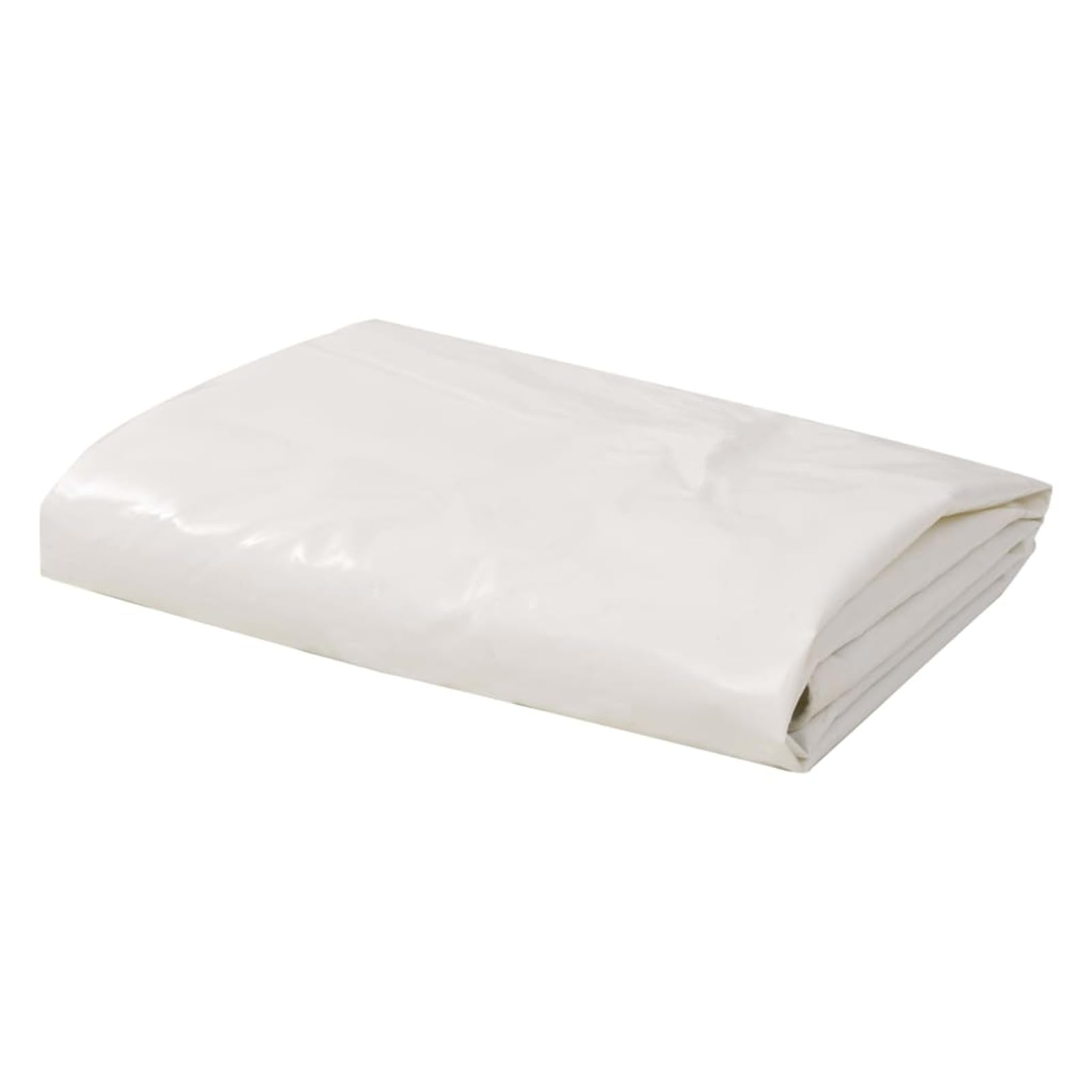 Lona 650 g/m² 4x8 m Blanco Toldos Impermeables Exterior Cobertor Piscina Invierno