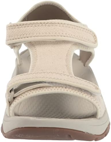 KEEN Women's Astoria West T Strap Athletic Breathable Wedge Sandals, Canvas, 7 | Image 1