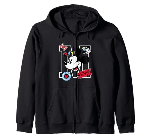 Mickey Mouse Zip Hoodie Disney veste à capuche et sweat zippé