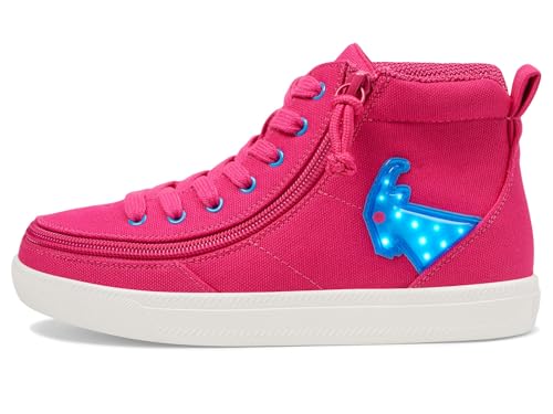 BILLY Footwear Unisex-Child Kid's Pink/Blue Light Ups Billy Classic D|r High Sneaker4