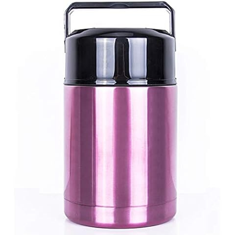 Thermos Vakuumisolierte Lebensmittelbehälter rosig Cover