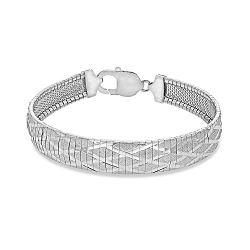 Tuscany Silver Damen Manschetten Armbänder 925 Sterlingsilber Silber - 8.29.7432