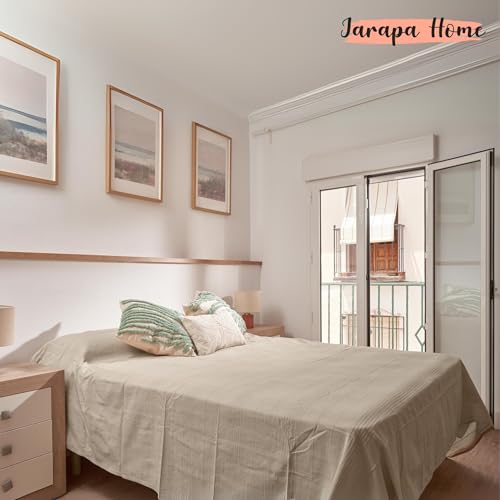 Miniatura 7 de Colcha Cama Y Colcha Multiusos Para Sofás, Colchas Blancas. Plaid Multiusos, Cubre Sofá, Tejido Resistente Y De Calidad, Hecho En España. Colchas Cama 150 Modernas, 135, 90. Marrón, 180 X 280 Cm