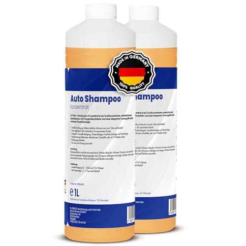Mr. Perfect® Car Shampoo Concentrate, 2 x 1L - Shampoing pour voiture avec effet déperlant