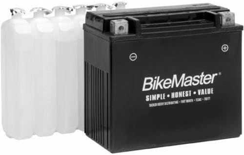 Bike Master Maintenance Free Battery BT9B-4 replaces YT9B-BS for Motorcycles (BT9B-4)