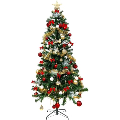 [REENEW] �N���X�}�X�c���[ 150cm ���؃I�[�i�����g�Z�b�g ���P�x LED ���胉�C�g Christmas tree �C���~�l�[�V���� �c���[ �g���ȒP ������� ���킢�� �S�[�W���X�ȃN���X�}�X�c���[ ���{������� ��ܕt�� (150cm)