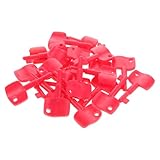 WATIIFUFU 20 Stück Alarmknopf Reset Tasten aus Kunststoff mit Einfacher Installation und Reibungsloser Funktion für Notfall und Sicherheitsanlagen Zuhause