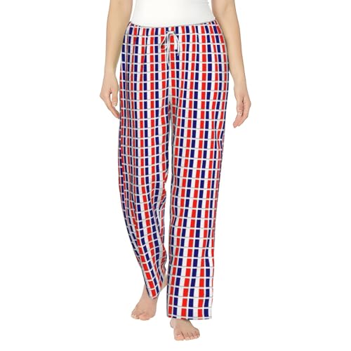 Pantalon de pyjama drapeau français : cocooning et douceur d'hiver à la maison