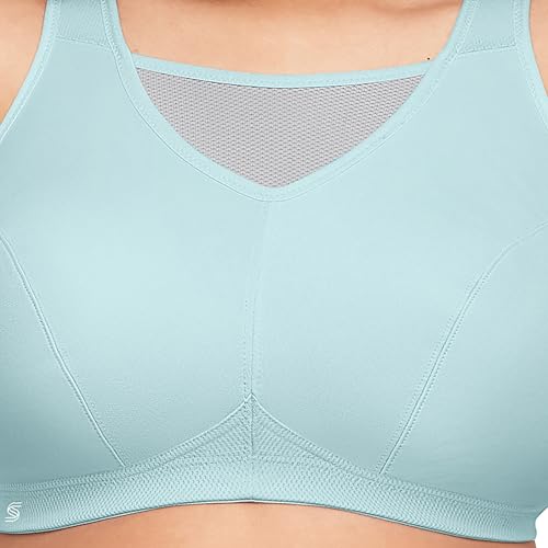 Image of Glamorise Women's Stretch Cotton Non-Wired Sports Bra