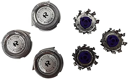 Shaving-Planet SH30/52 Compatible Premium Precision Blade Replacement Heads 3-Pack Shaving-Planet TM Cooling Surface Technology for Philips Norelco Compatible 1000/3000 Series Electric Shavers Models