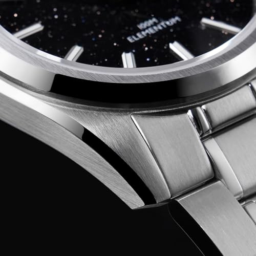 Image of watchdives WD0003C Elementum Original Design Men Watch VH31 Sweep Second Quartz Watch 36mm Sapphire Crystal Luxury Wristwatch 100m Waterproof Stainless Steel